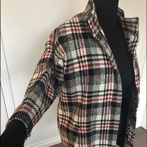 Express plaid coat